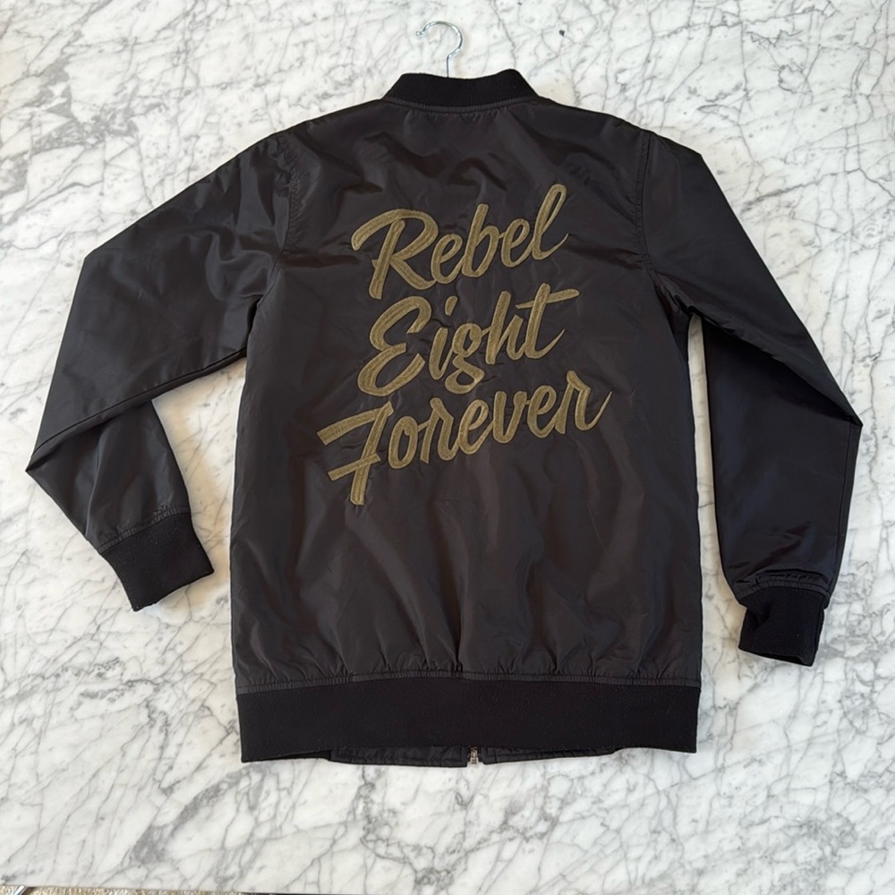 REBEL 8 FOREVER BOMBER JACKET BLACK Men’s XS